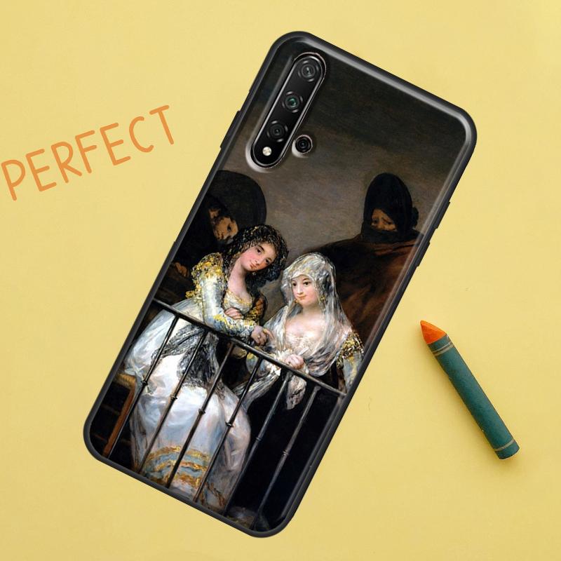 Francisco Goya Paintings For Huawei Nova Y91 Y70 Y72 Y73 Y60 Y90 Y61 8i 7i 11i 12i 12s 9 10 SE P20 P30 P40 Lite Case