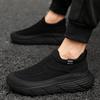 Men's Shoes Summer 2025 New Fly-woven Mesh Breathable Sports Casual Height Increase Men's One-pedal Lazy Socks Shoes