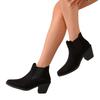 Women's Shoes  High Quality Slip-on Women's Boots Fashion Pointed Toe Office and Career Hot Sale Plus Size Solid Ankle Boots
