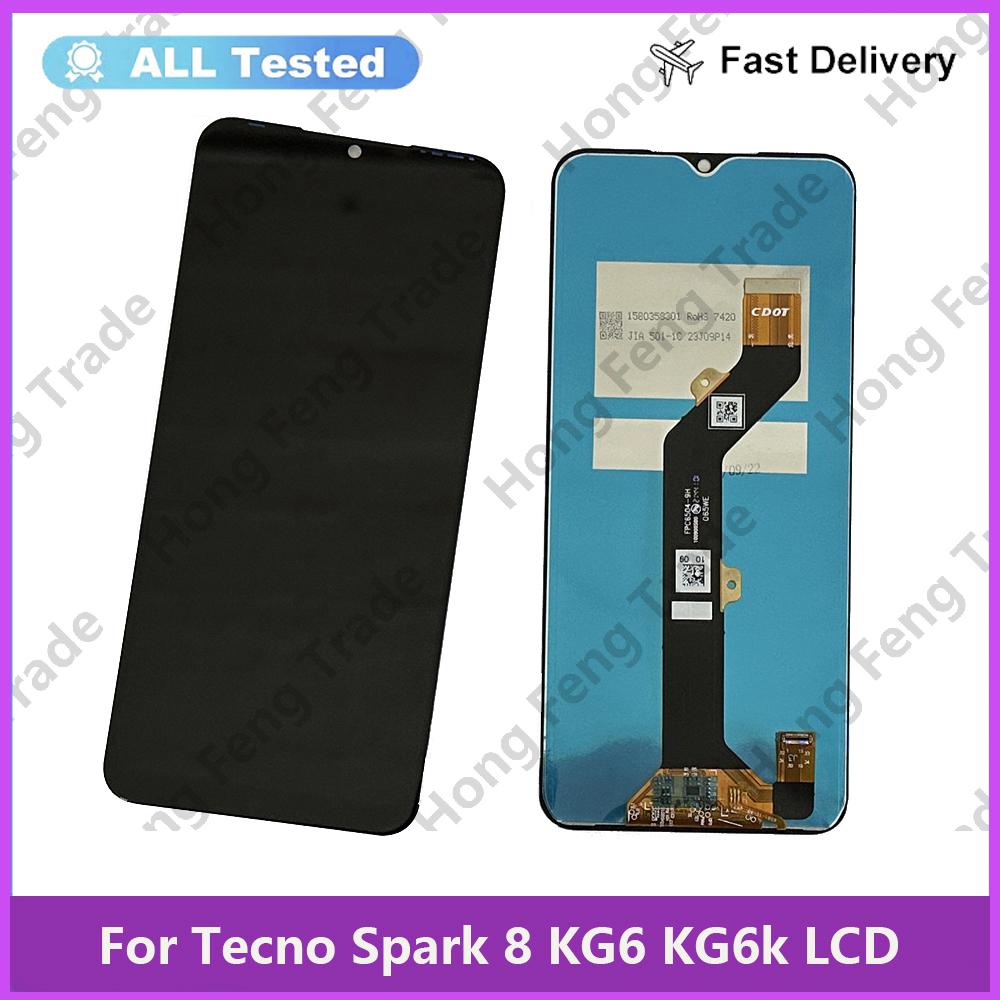 

Полная сборка LCD экрана и дигитайзера для Tecno Spark 8 KG6 KG6k