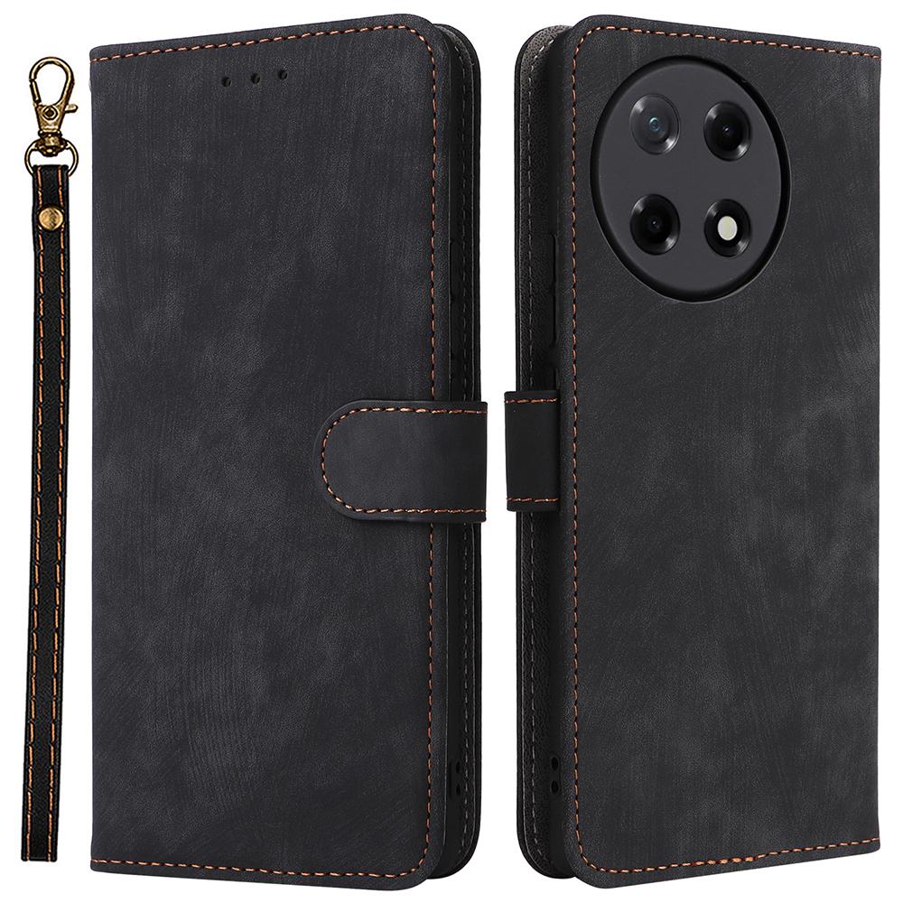 For TECNO Camon 30S 4G CLA5 Wallet Case RFID Blocking PU Leather Cover Stand View