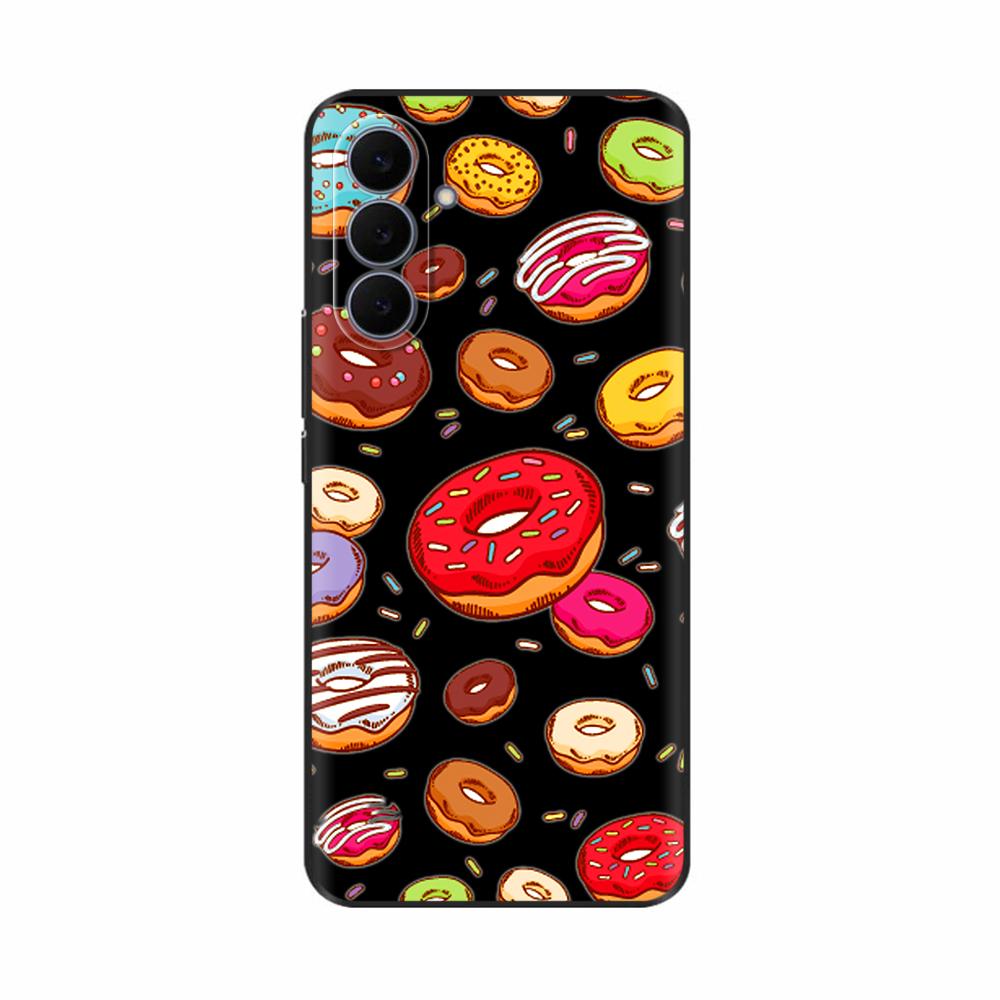 For Samsung Galaxy S25 FE Case Sweet Patterns Soft Liquid Silicone Cover For Samsung S25 FE Phone Cases S25FE Shockproof Fudnas