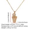 Basketball Shape Pendant Necklace for Women 2025 New Fashion Golden Stainless Steel Chain Wedding Party Jewelry Accessories