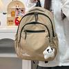 Version Is Fresh, the Same for Men and Women, and the Student Schoolbag Is Large-capacity Casual, Simple and Lightweight Travel Backpack.