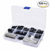 620 Pcs Assortment 1 2 3 4 5 6 Pin Car 2.54mm Male Female Wire Jumper Connectors