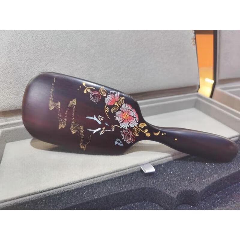 Tan Mu Jiang Qingyu Narra Wood Hair Comb Gift Set