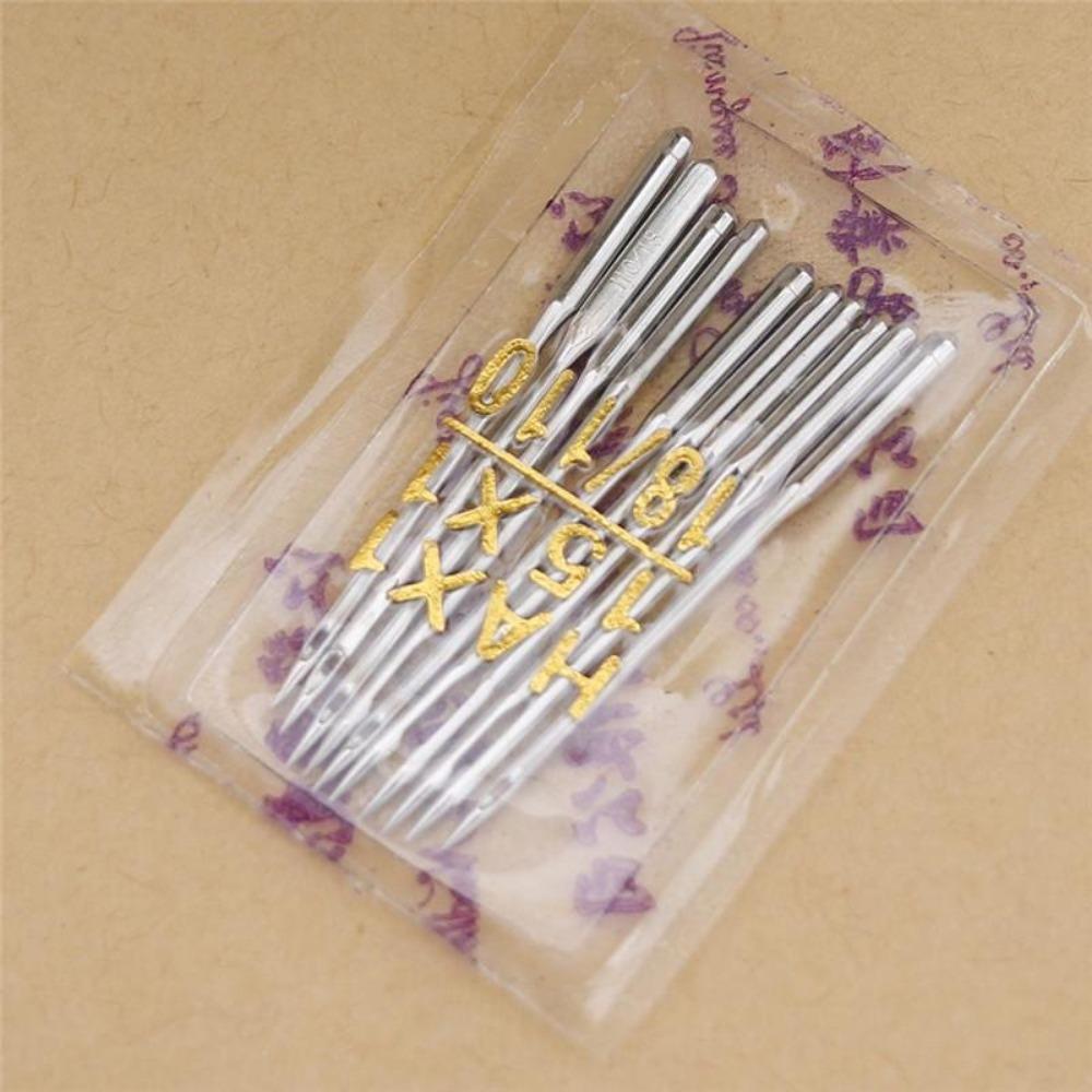 10pcs Sewing Machine Needles Universal Sewing for All Domestic 65/9 90/14 100/16 110/18
