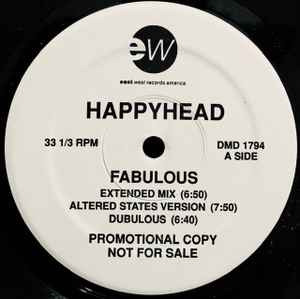 

12inch Record HAPPYHEAD - Fabulous DMD1794 EastWest Record 1992 US Rock Used