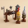 MOC Medieval Building Blocks Set Accessories Smithy Bedroom Table Bar Furniture Kitchen Assembly Boy Toy Mini Bricks K027 DIY