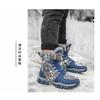 Kids Winter Snow Boots Boys Girls Warm Fleece-Lined Ankle Outdoor Slip-Resistant Non-Slip Shoes
