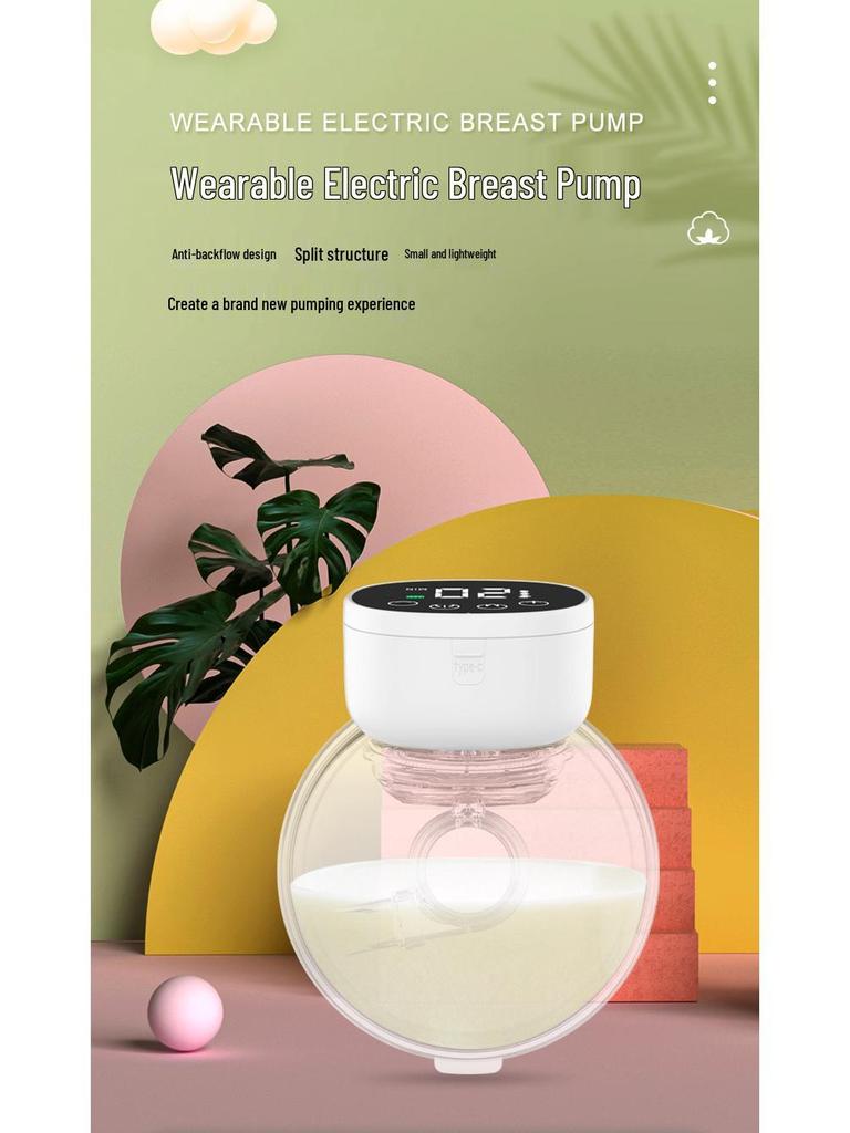 Hands-Free Automatic Wearable Breast Pump