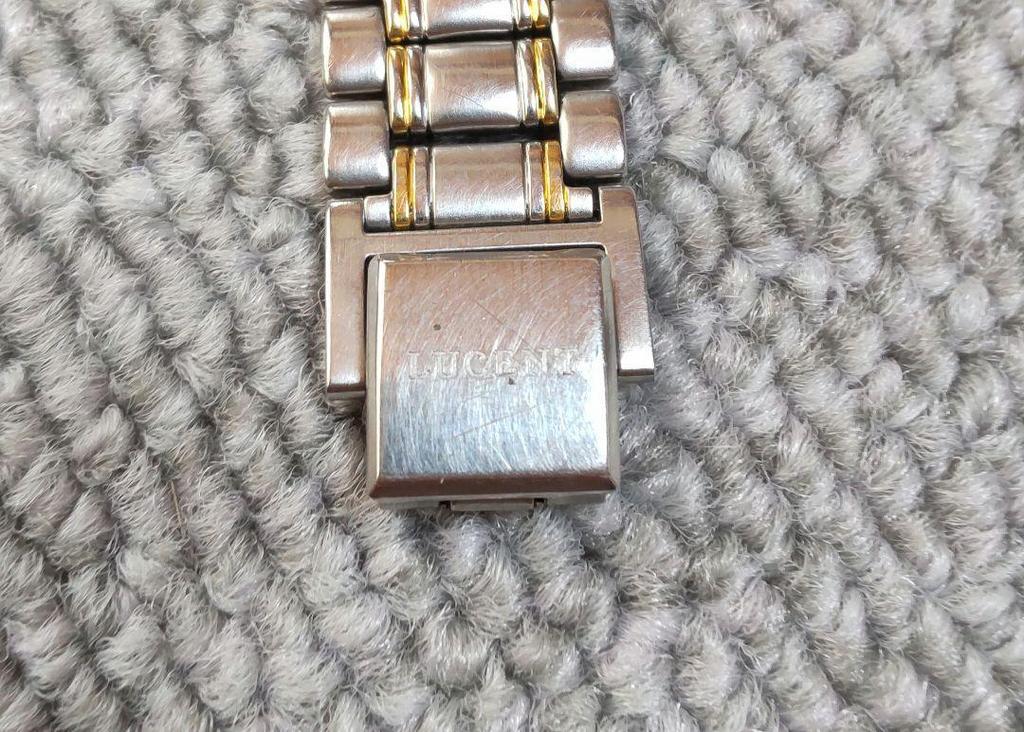 [USED] Working SEIKO LUCENT Men's Quartz Watch, Two-tone Color