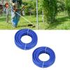 2PCS 4mm String Trimmer Line Nylon Round Trimmer Line Blue Lawn Mower Accessories for
