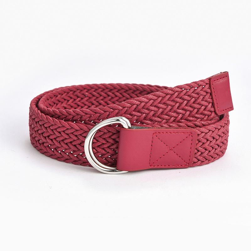 Ladies Woven Belt All-match Retro Belt 