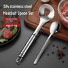 Beautiful Kitchen 304 Stainless Steel Meatball Maker Spoon