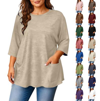 Women's Fashionable Short Sleeve Elegant Commuting And Casual Top