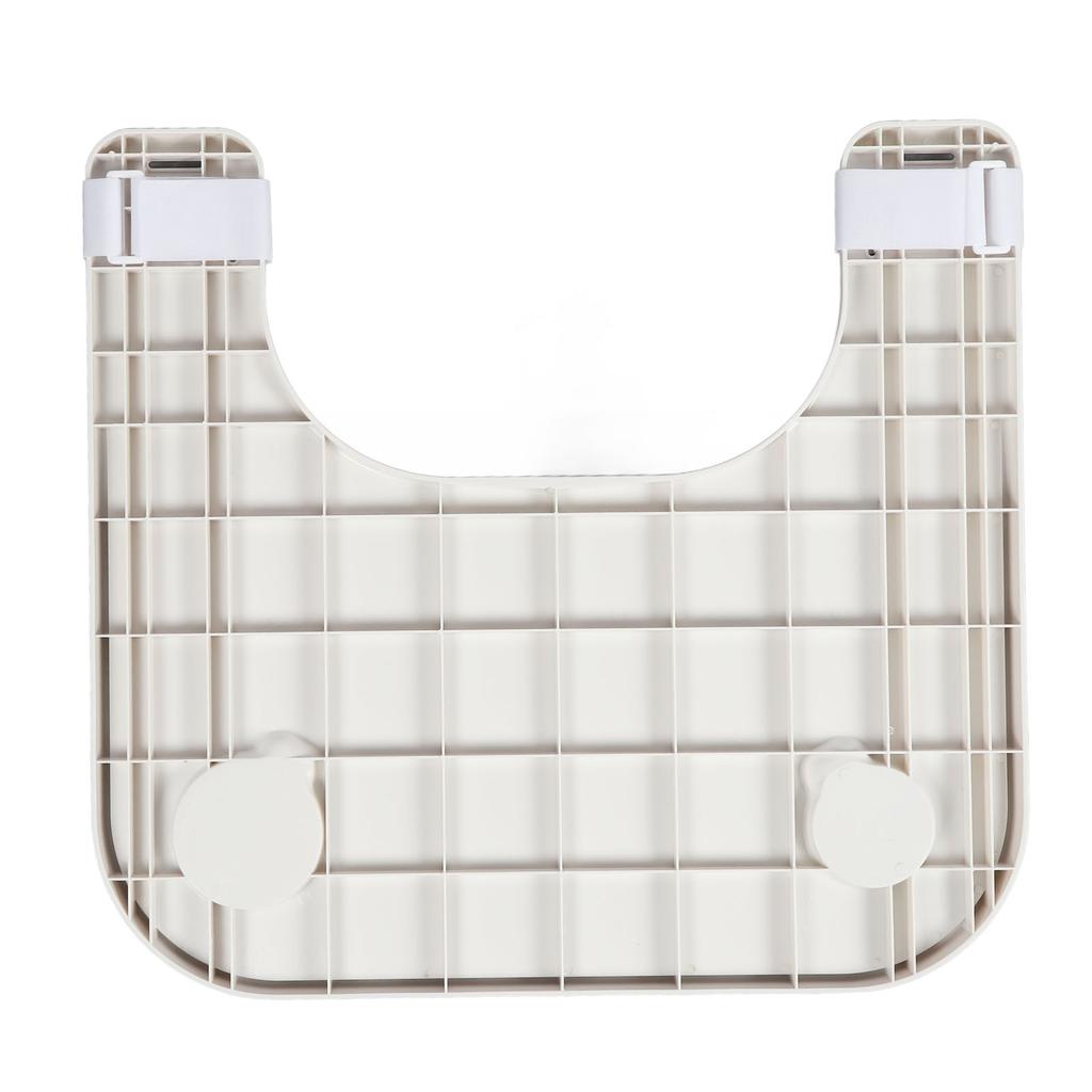 Wheelchair Lap Tray Thickened Universal Elderly Wheelchair Table Tray with Cup Holder for Eating Reading Writing White