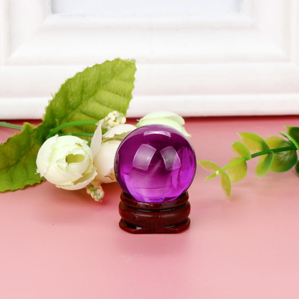 HOT!30mm Natural Quartz  Crystal Ball  Ball Sphere And Stand