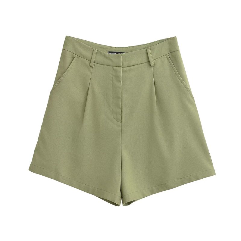 

Kaslead New Arrival Women s Fashion Style Linen Blend Vest Casual Shorts 8025939 8026939 Shorts L