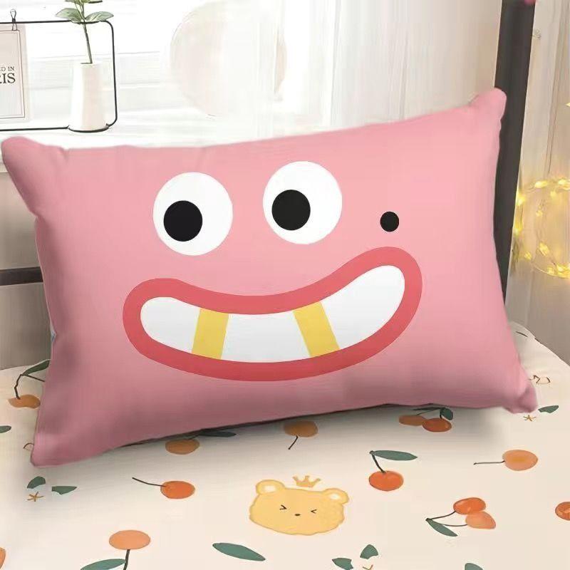 Funny Emoji Pillow, Rectangular Pillowcase, Home Sofa Decorative Pillow, Dormitory Bed Pillow Gift