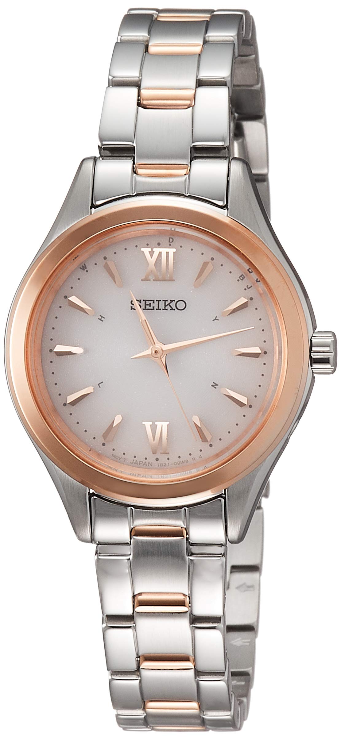 

[Часы Seiko] Часы Seiko Selection SWFH112 женские, серебро + розовое золото