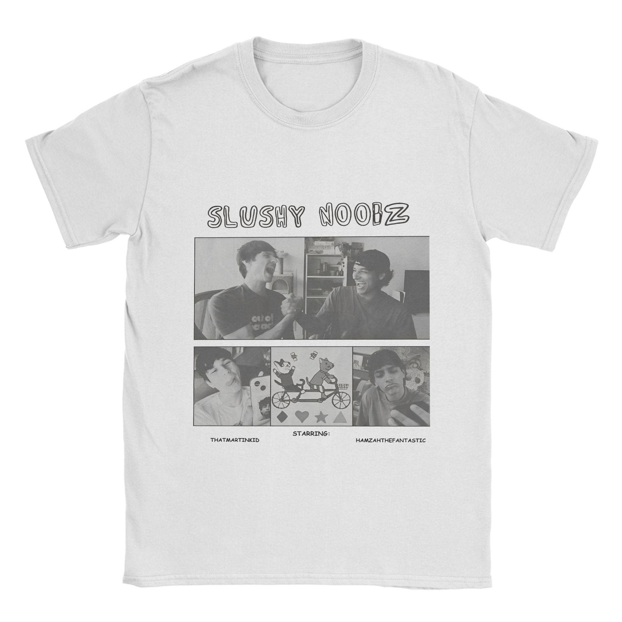 

Men SLUSHY NOOBZ T Shirts Funny Poster Pure Cotton Clothes Awesome Short Sleeve Round Neck Tee Shirt Gift Idea T-Shirt L