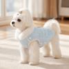 Button Style Sweet Bear Pet Vest Quilted Cotton Pet Sweater Dog Thermal Jacket  Daily Wear
