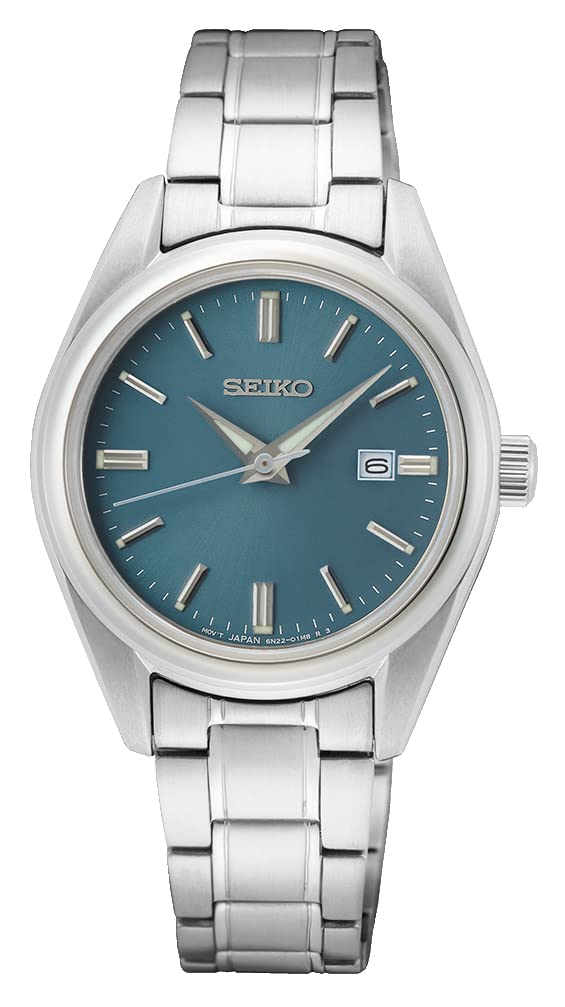 

Часы Seiko SEIKO кварцевые зарубежные модели бирюзового цвета SUR531P1 женские [предмет]