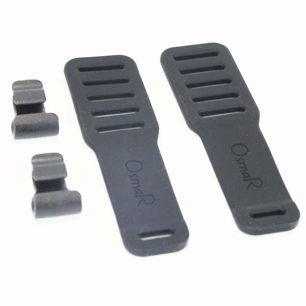 R250 OsmaR250 Rotating Belt Attachment 360-Degree Swivel Magnetic Mount with Lock Mechanism and Silicone Band for Bicycle Accessories