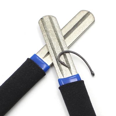 1PC Double Groove Fishing Hook Sharpening Hone New Fishing Grinding Hook Sharpener Carp Fishing Tool Fish Accessories