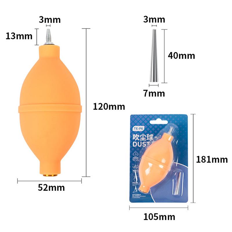 Gumový nástroj na čištění a odstraňování prachu Mini pumpa Čistič Foukání vzduchu Pro objektiv fotoaparátu Mobilní telefon Klávesnici Hodinky Tablet Obvody