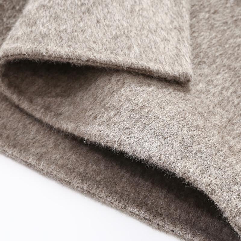 Tatu Autumn/Winter Wool Blend Hooded Short Coat