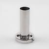 4.5'' Inch Stainless Steel Round Exhaust Muffler Tip Removable Silencer Silver