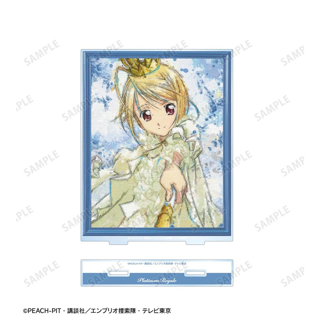 TV-Anime Platinum Royale Grunge Leinwand Großer Acryl-Ständer „Shugo Chara!“"