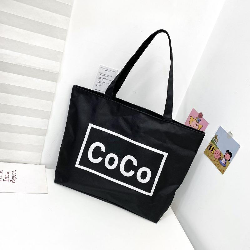 Shoulder Bag Women's Canvas Bag Large Capacity Work Commuter Women's Bag Portable Tote Bag Nanfeng Bag