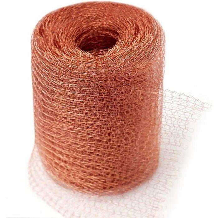 Grillage Anti-Rongeur en Cuivre Protection contre Limaces Escargots Souris Rats et Oiseaux - 6 Mtres couleurs multiples Largeight