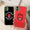 S-Spit F-Fires Logo  For iPhone Air 16 15 14 Plus 13 12 11 Pro Max Matte Cover Jelly Shockproof Phone Case
