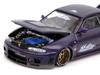 MINI GT 164 Scale KAIDO HOUSE - NISSAN SKYLINE GT-R (R33) ACTIVE CARBON R V2 - PURPLE CARBON KHMG163