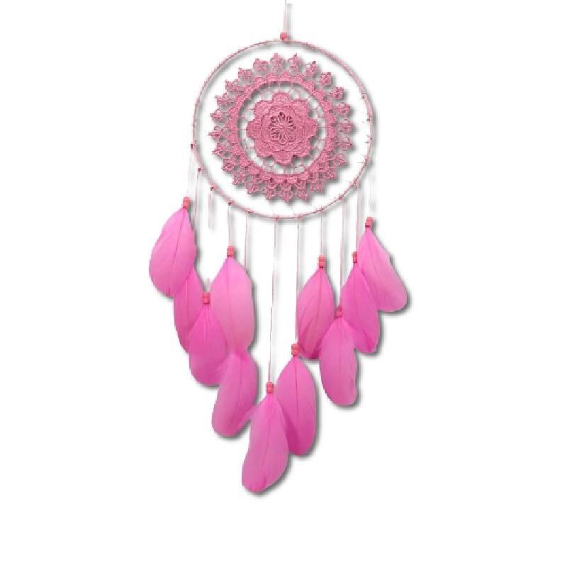 Dreamcatcher Feather Plush Originality Handmade Pendant Decorated Colors Four