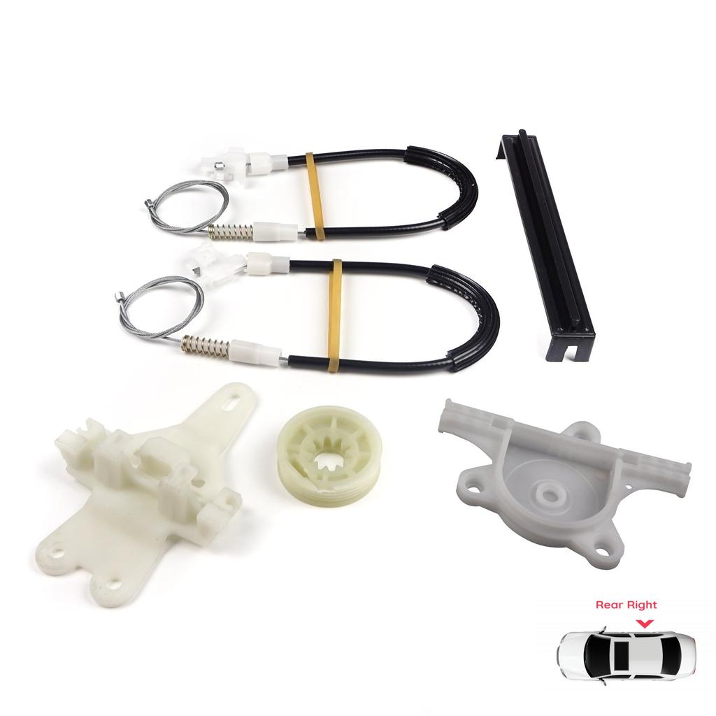 EWR5143 Electric Window Regulator Lifter Repair Kit Rear Right Door for Nissan Terrano MK2 R20 1992-2007 SUV Van 827008F300