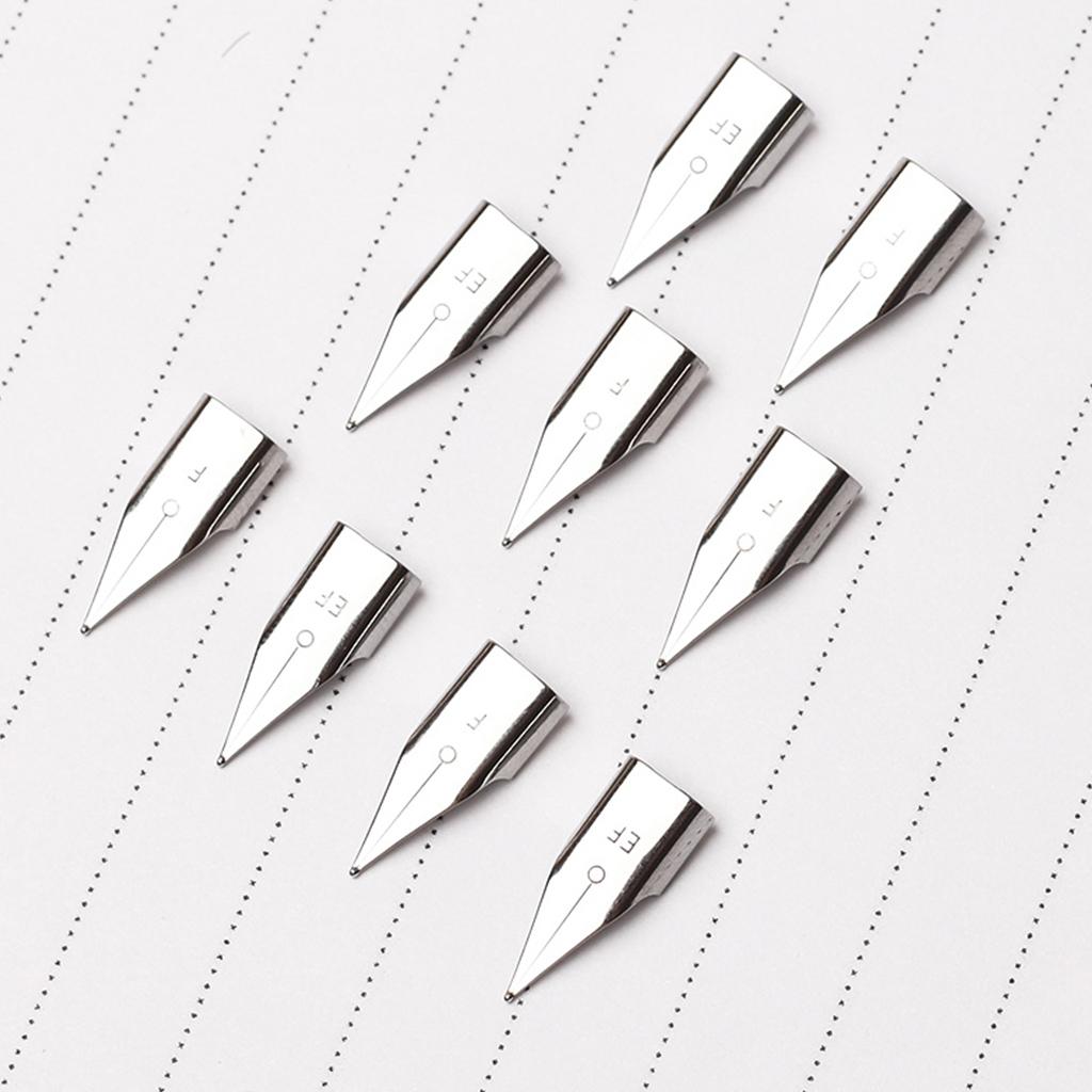 5 pièces plume stylo plume droite plume 0.5mm 0.38mm en option facile à remplacer en douceur écrire pour les étudiants enseignants
