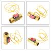 High Performances DN20 Water Flow Brass Water Flow Switchs 1.5-50L/min Water Flows Control Liquid Flowmeter A0KF