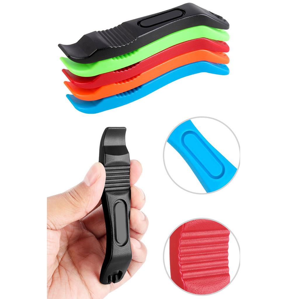 2pcs Lightweight Bike Tire Lever Wear Resistant Tire Removal Tool Cycling Tyre Opener Breaker Bicycles Repair Tool