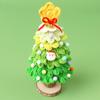 2025 Crochet Christmas Tree Creative Woven Christmas Tree Knitted Plant for Christma Gift