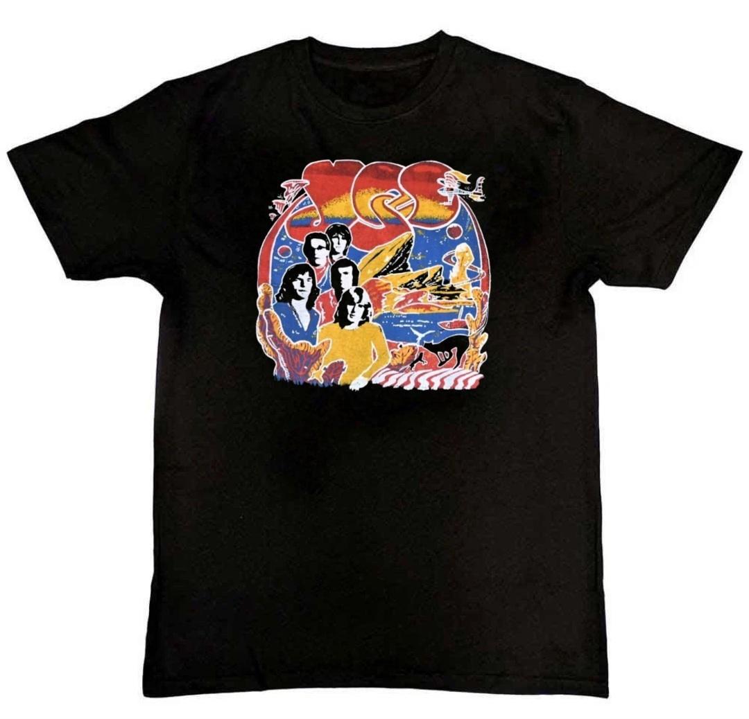 1978 YES vintage rare concert 1970 s TOUR Graphic Mens T-Shirt XXL
