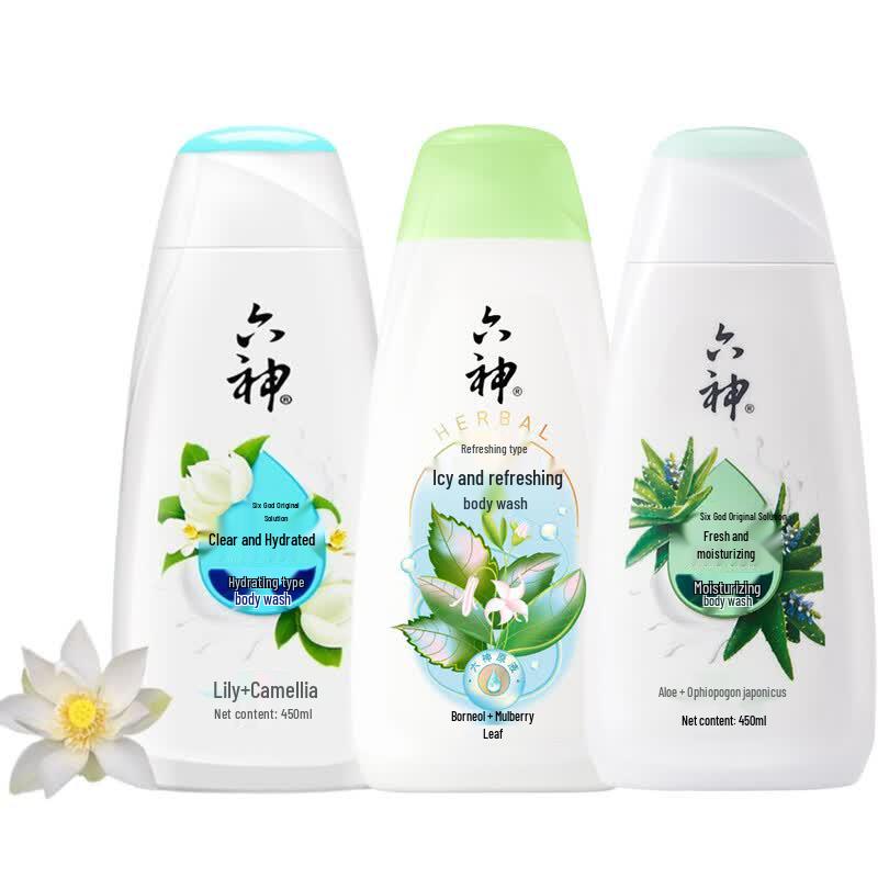 

Liushen Summer Cooling Shower Gel 3-Pack