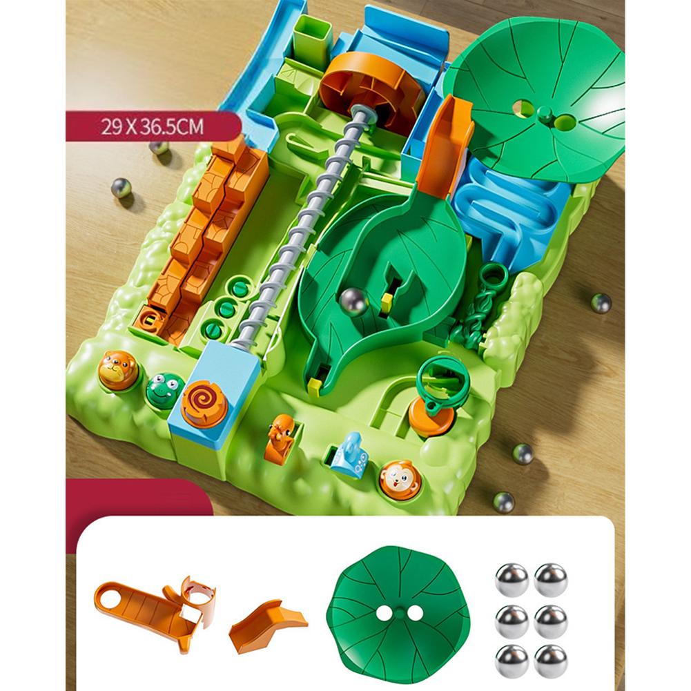 Track Maze Ball Toy Trackball Adventure Maze Ball Desktop Game Thinking Training Educational Toys Gifts For Kids