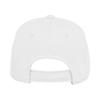 Mizuno White Baseball/Softball Cap, All-Mesh, Hexagonal, 12JWBB03,