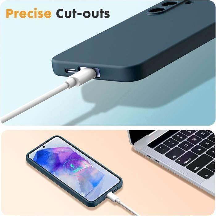 Protective Case - Proshop -for Samsung Galaxy A35 5G - Ultra Slim - Shockproof - Anti-Scratch - Blue