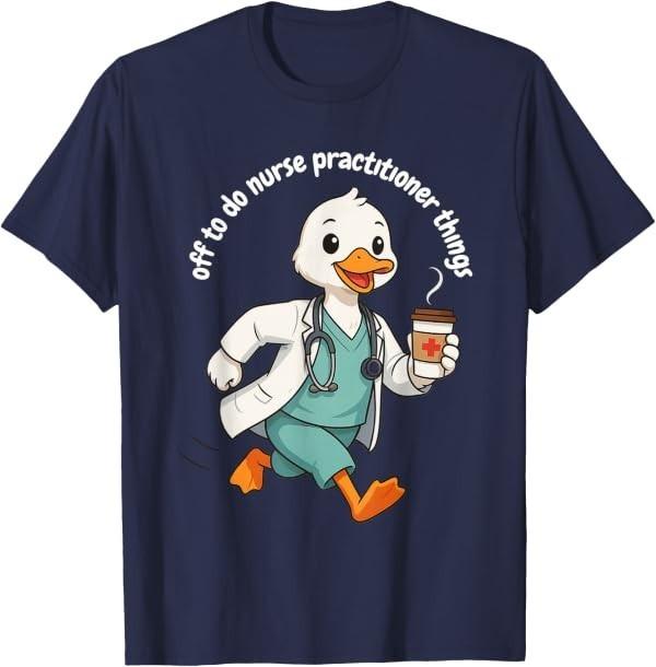 Tricou cu Mesaj pentru Asistent Medical Practician NP APRN Nursing Things